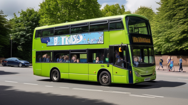 Children in England to be offered free bus trips this August