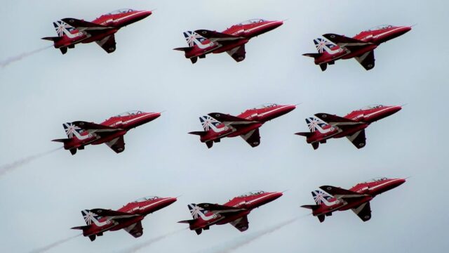 Red Arrows to fly with fewer jets to preserve ageing fleet