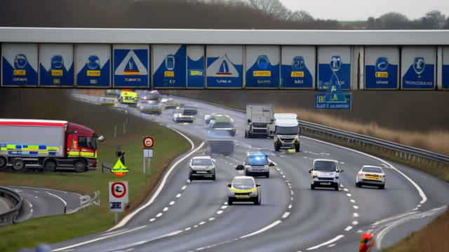 M40 Warwick traffic LIVE: Crash shuts motorway with emergency services on scene