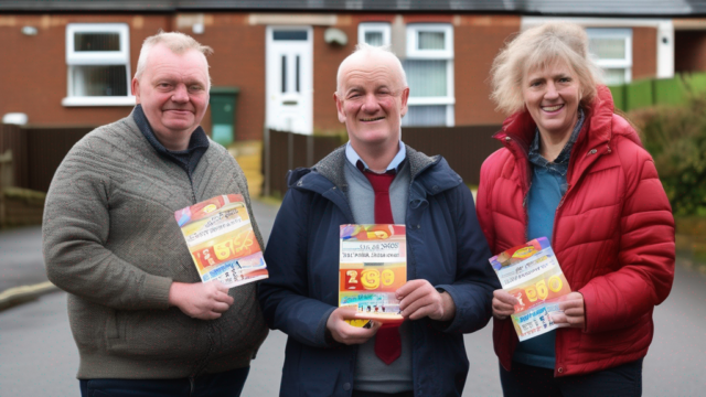 Residents of Cumbria street win prize in Postcode Lottery