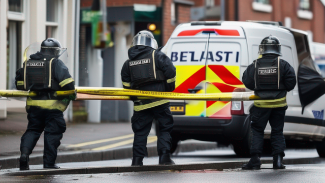 Water cannon fired in latest disorder after Belfast knife attack