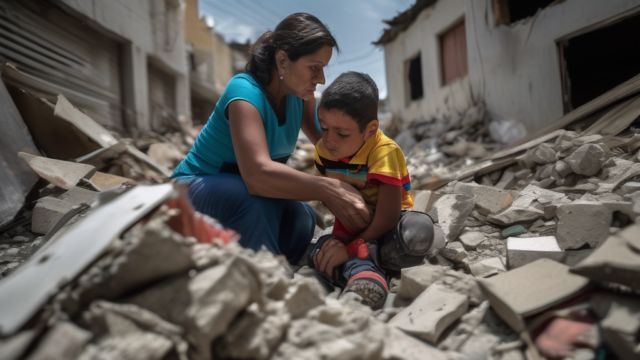 Aunt of Venezuelan boy pulled from rubble tells BBC she will give him ‘mother’s warmth’