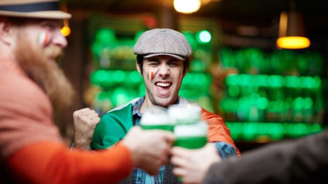 Cheers! Pub owner and neighbours celebrate scooping £1 million Postcode Lottery jackpot