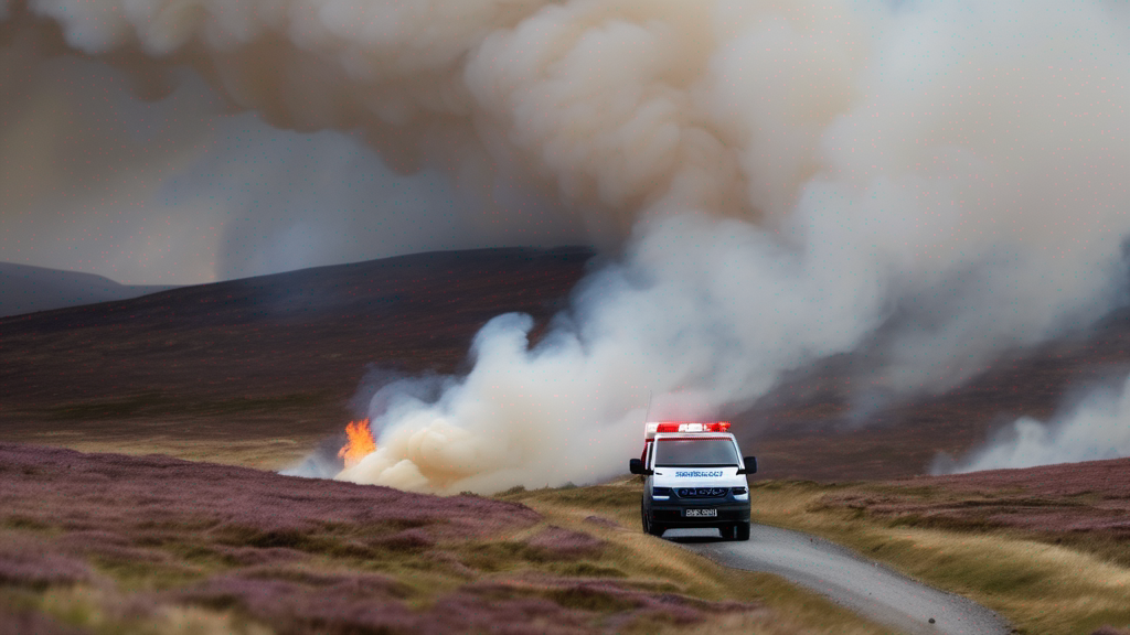 Police declare ‘major incident’ as wind change increases Cairngorms wildfire risk